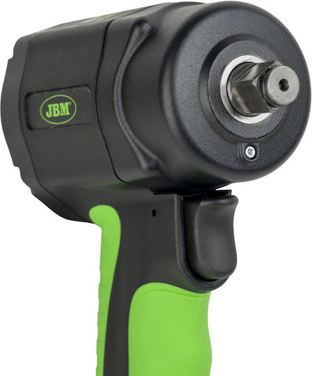 JBM 54770 Air Impact Wrench 1/2 Square Drive with Maximum Torque 62.2kgm