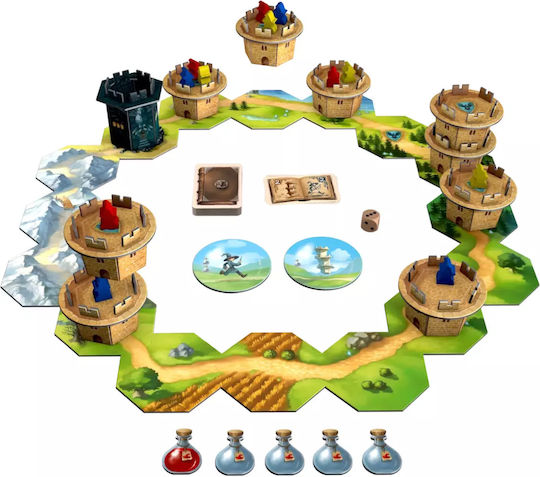 Board Game Wandering Towers for 2-6 Players 8+ Years Old (PL) Rebel