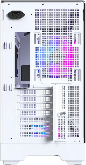 Montech King 45 Pro Gaming Midi Tower Computer Case with Side Window White