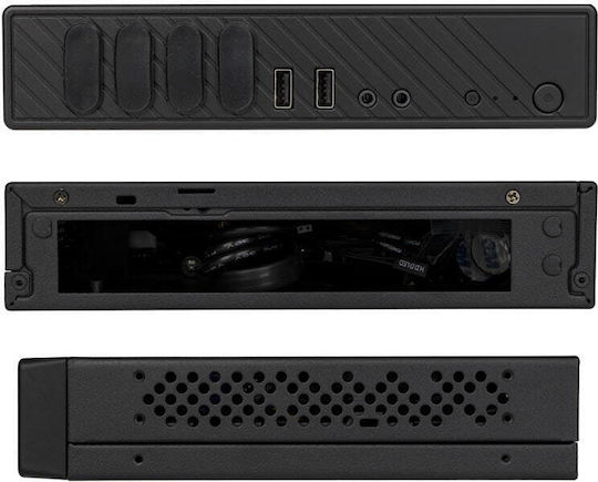 Akasa Cypher SPX Mini Tower Computer Case Black