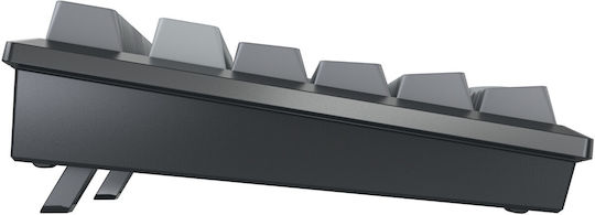 Cherry TAS KW 300 MX Ασύρματο Gaming Πληκτρολόγιο 75% με RGB φωτισμό (Αγγλικό US) Γκρι