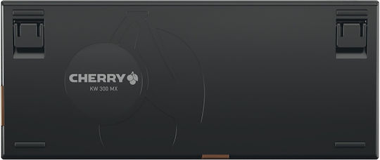 Cherry TAS KW 300 MX Wireless Gaming Keyboard 75% with Cherry MX2A Brown switches and RGB lighting (English US) Gray