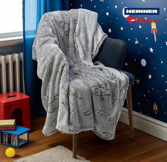 Heinner Decke Vlies Doppel 200x220cm Space Heinner Decke Vlies Doppel 200x220cm Space