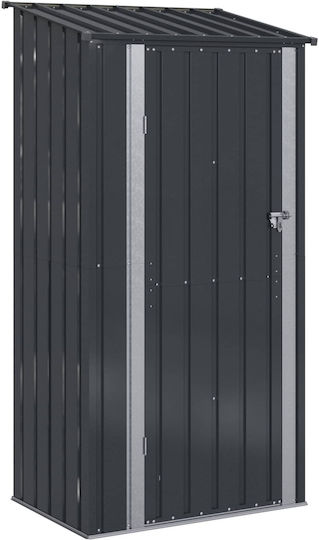 Metal Depozit de grădină Tip deschis M1.03xL0.74xH2m