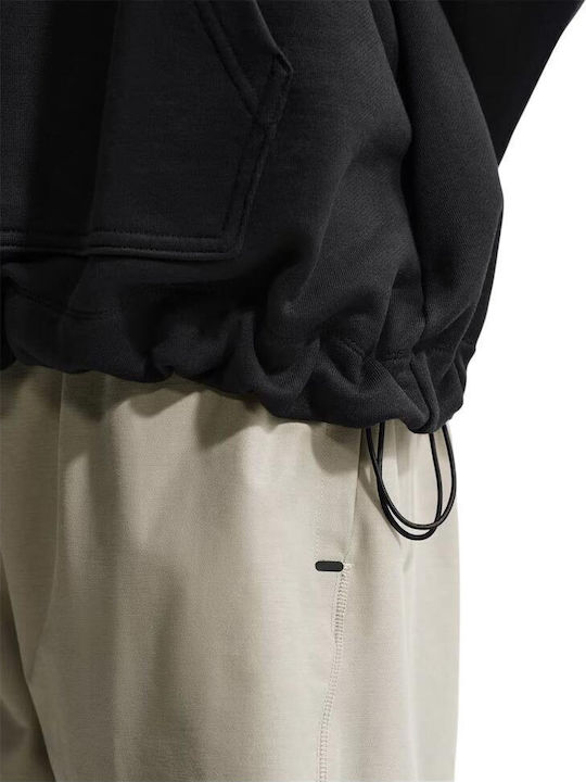Sportswear Club Суитшърт с Качулка Черен