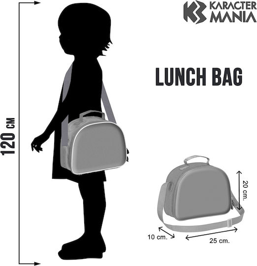Karactermania School Insulated Lunch Bag Handbag Spiderman 20x10x25.5cm