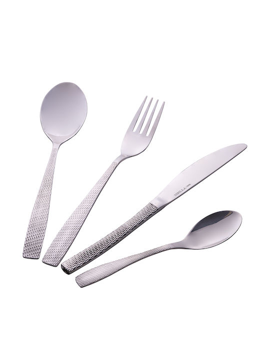 Galileo Cutlery Set Stainless Silver 24pcs