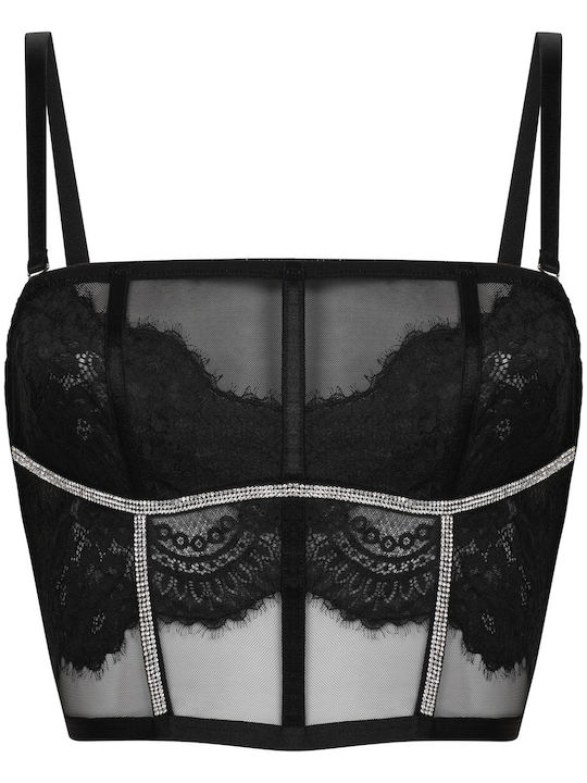 Odette Bra without Padding Black