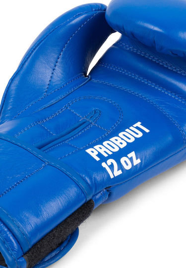Lonsdale Boxhandschuhe Leder für Kampf Blau