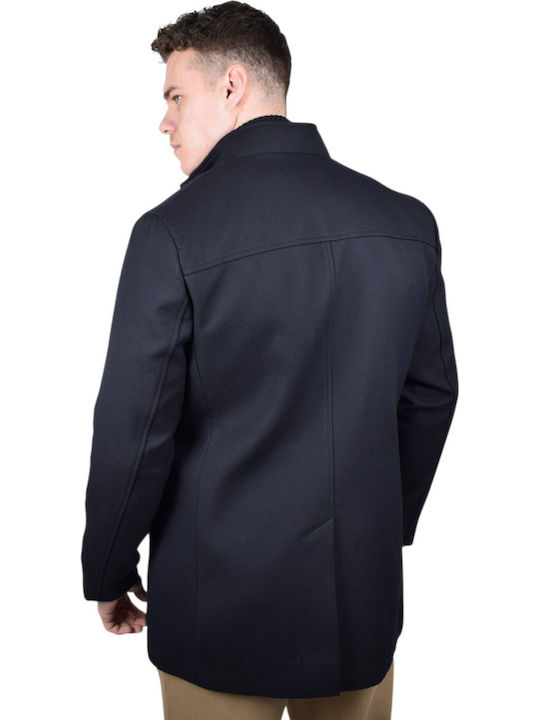 Men's Half Coat Navy