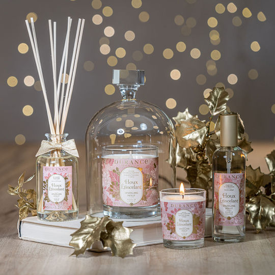 Durance Aromatisches Soja-Kerze in Grün Gefäß 280gr