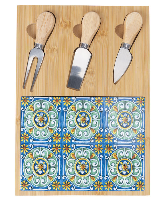 Galileo Wooden Cheese Serving Platter 21.5x30.5cm