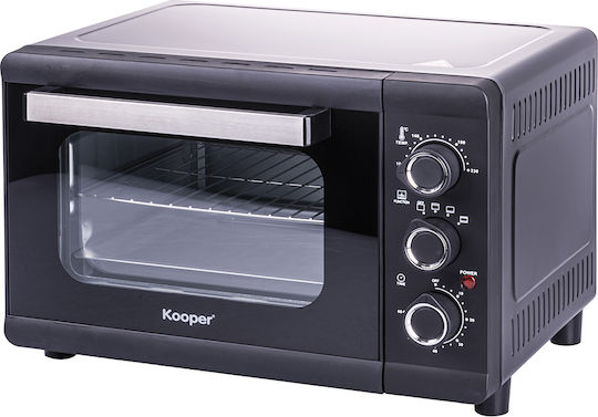 Kooper Ηλεκτρικό Φουρνάκι 32lt Χωρίς Εστίες Μαύρο