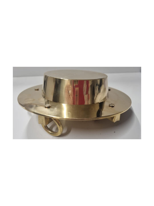Din bronz cu chei nautice Φ15cm Scrumbieră Țigaretă 1buc