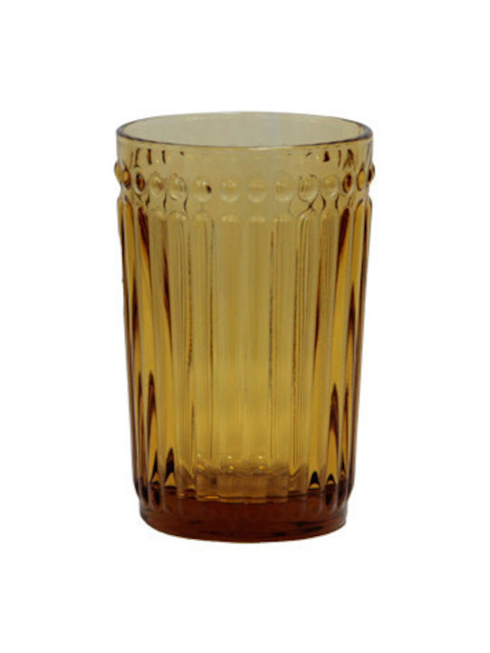 Raki Old School Set de pahare Cocteiluri din Sticlă în Culoarea Galben 360ml 6buc