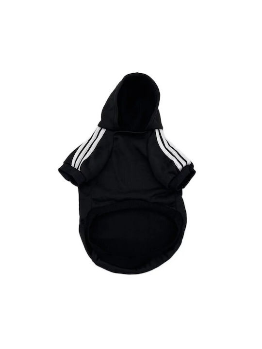 Зимен Суитшърт За Куче “adidog” 7.5kg-10kg 2xl Черен Oem