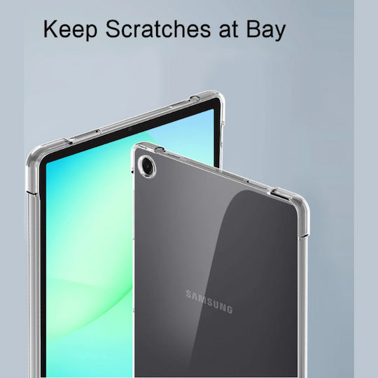 Tech-Protect Flexair Klappdeckel Transparene (Galaxy Tab A9+, A11+ Plus, X210, X215, X216, X230, X235, X236)