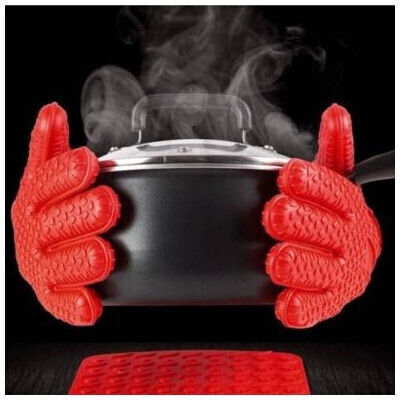 Hot Hands Oven Mitt Made of Silicone