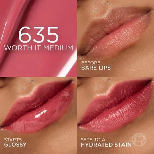 L'Oreal Paris Хиалурон Тинт Червило за устни Мат 635 Worth It 5 мл