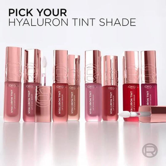 L'Oreal Paris Hyaluron Tint Lip Stain 485 Nude Espresso 5ml