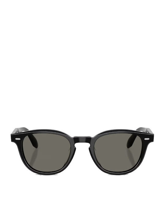 Oliver Peoples Γυαλιά Ηλίου Μαύρα με Κοκκάλινο Σκελετό Oliver Peoples Γυαλιά Ηλίου Μαύρα με Κοκκάλινο Σκελετό
