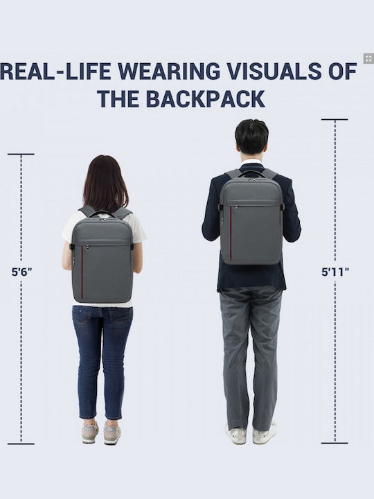 Miss Lulu Backpack Backpack for 15.6" Laptop Gray BPK2524-GY