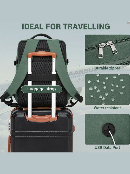 Miss Lulu Backpack Backpack for 15.6" Laptop Green BPK2524-GN