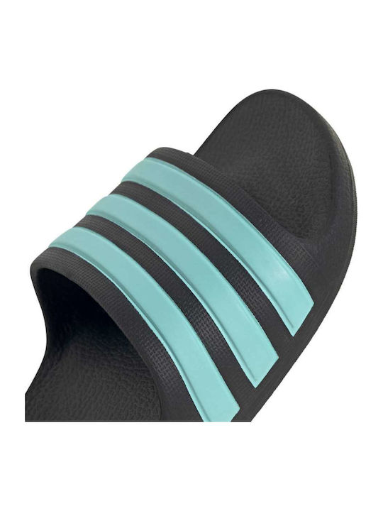 Șlapi pentru copii Negre Adilette Aqua K