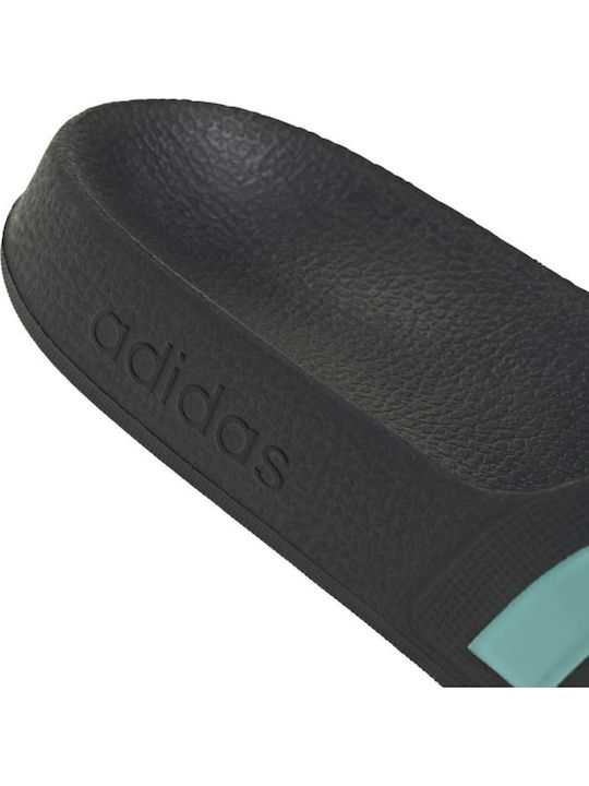Șlapi pentru copii Negre Adilette Aqua K