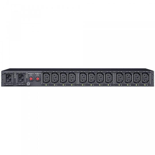 Cyberpower Power Distribution Unit Ats Pdu Switched 2xats Input 12xiec Out Pdu44004