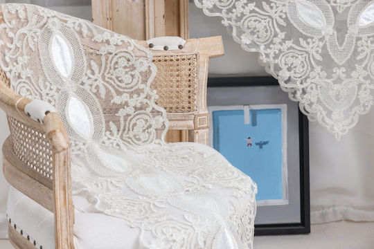 Liolios Home Tischtuch Ivory 150x220cm