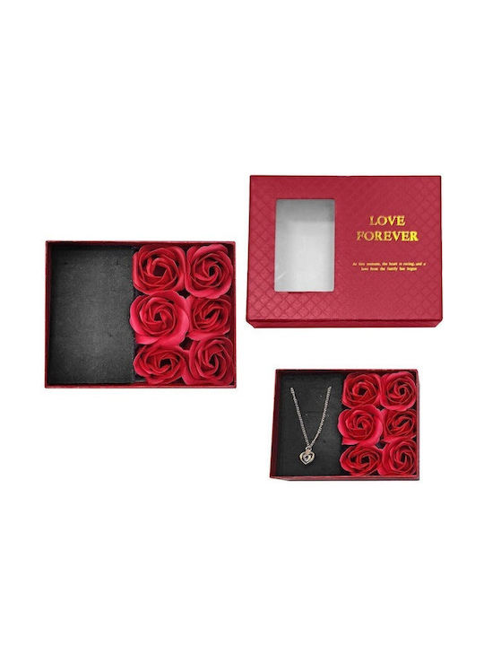 Verpackung 6 Rosen & Raum Schmuck 13x10x4,5cm Homie 423067 Verpackung 6 Rosen & Raum Schmuck 13x10x4,5cm Homie 423067