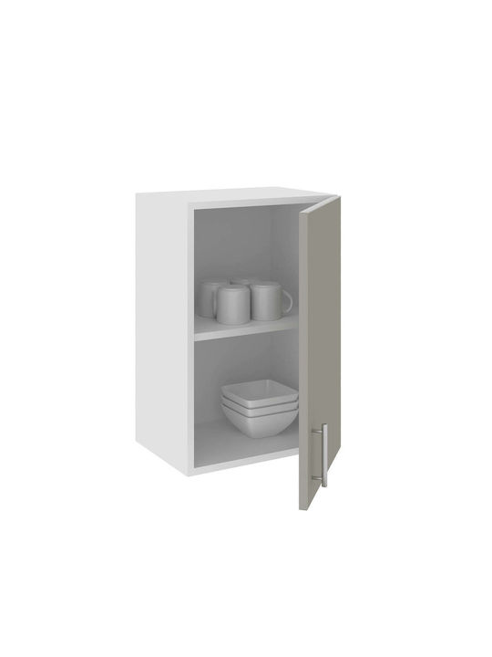 Corp с плот за работа Glossy Gray/white 40x30x60бр