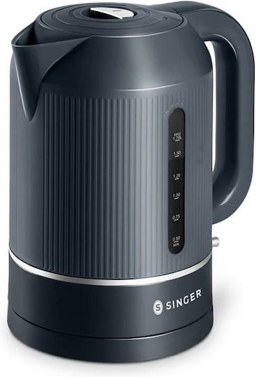 Singer Електрическа Кана 1.7l 2200W Черна