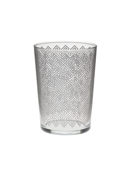 Click Set Gläser Wasser aus Glas in Gray Farbe 510ml 6Stück