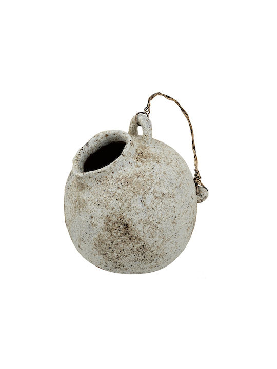Artekko Decorative Vase White 25x21x26.2cm