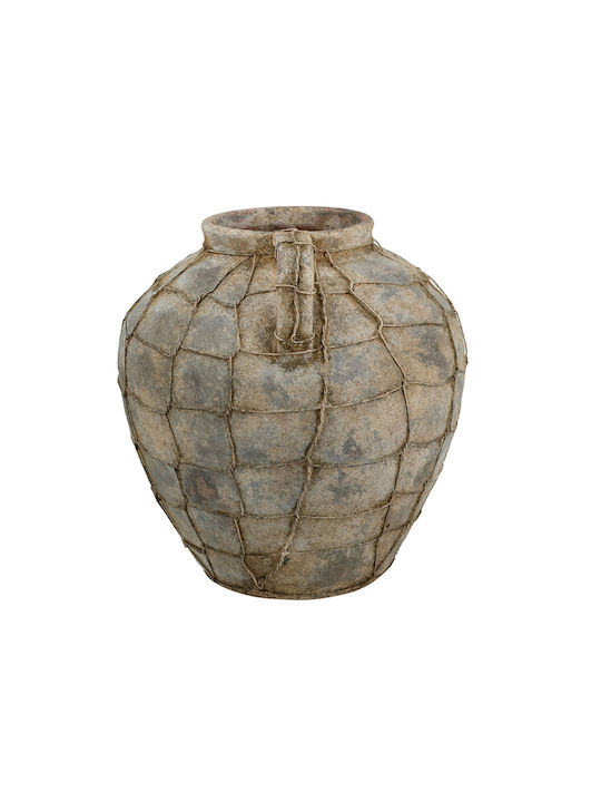 Artekko Decorative Vase Brown 32x31.5x33cm