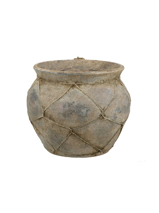Artekko Decorative Vase Brown 23x19x26.5cm