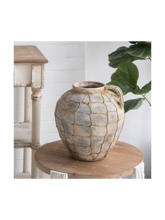 Artekko Decorative Vase Brown 32x31.5x33cm