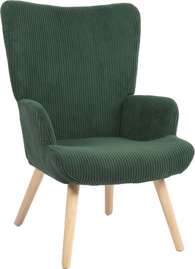 Lira Armchair Green 94.5x64x70.5cm