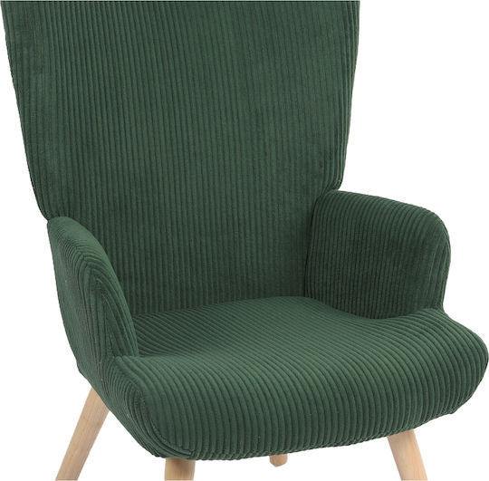 Lira Armchair Green 94.5x64x70.5cm