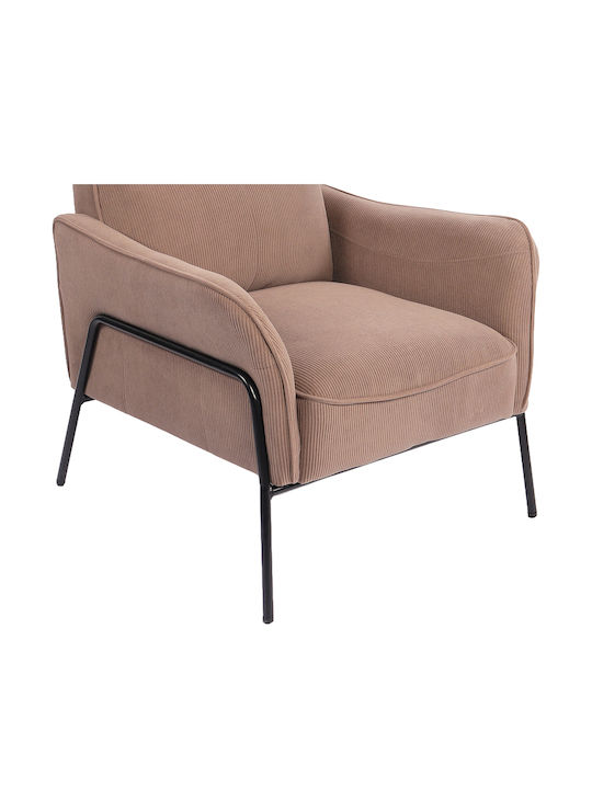 Πολυθρόνα Taupe 94x77x82cm