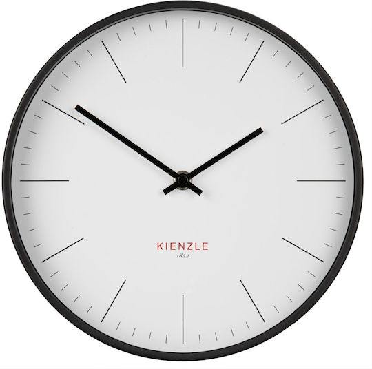 Kienzle Ρολόι Τοίχου Γυάλινο Λευκό Ø25cm