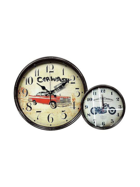 HOMie Wall Clock Multicolour 29x4cm Various Colors)