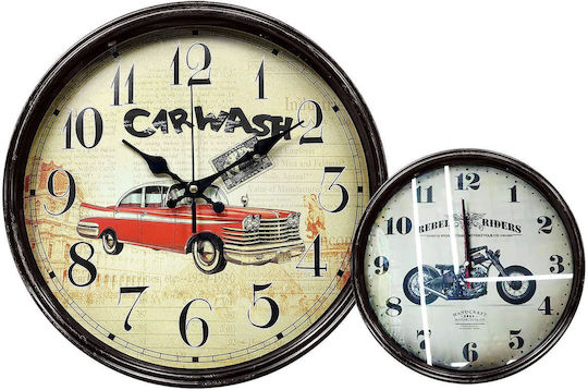 HOMie Wall Clock Multicolour 29x4cm Various Colors)