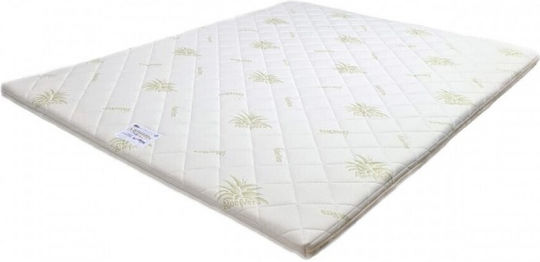 Sleepn'Life Топ Матрак Мемори Единичен Мемори Пяна Импрегниран с Алое Вера 90x200x6 см