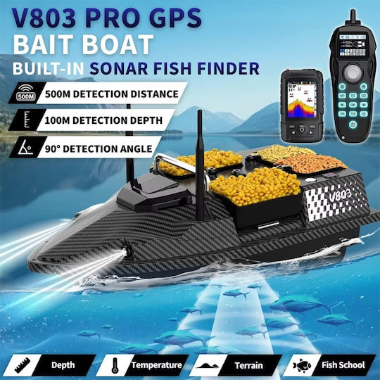 Flytec V803-Pro Angelköpfe