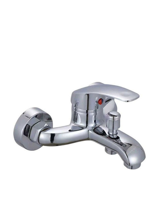 Mixing Bathtub Shower Faucet Silver