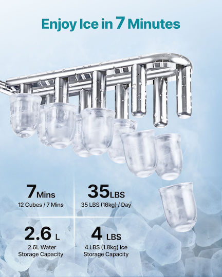 Vevor Plastic Vase Beverage Dispenser with Spigot 1.8lt