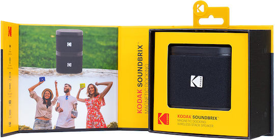 Kodak SOUNDBRIX Ηχείο Bluetooth 5W με Διάρκεια Μπαταρίας έως 5 ώρες Bass Black